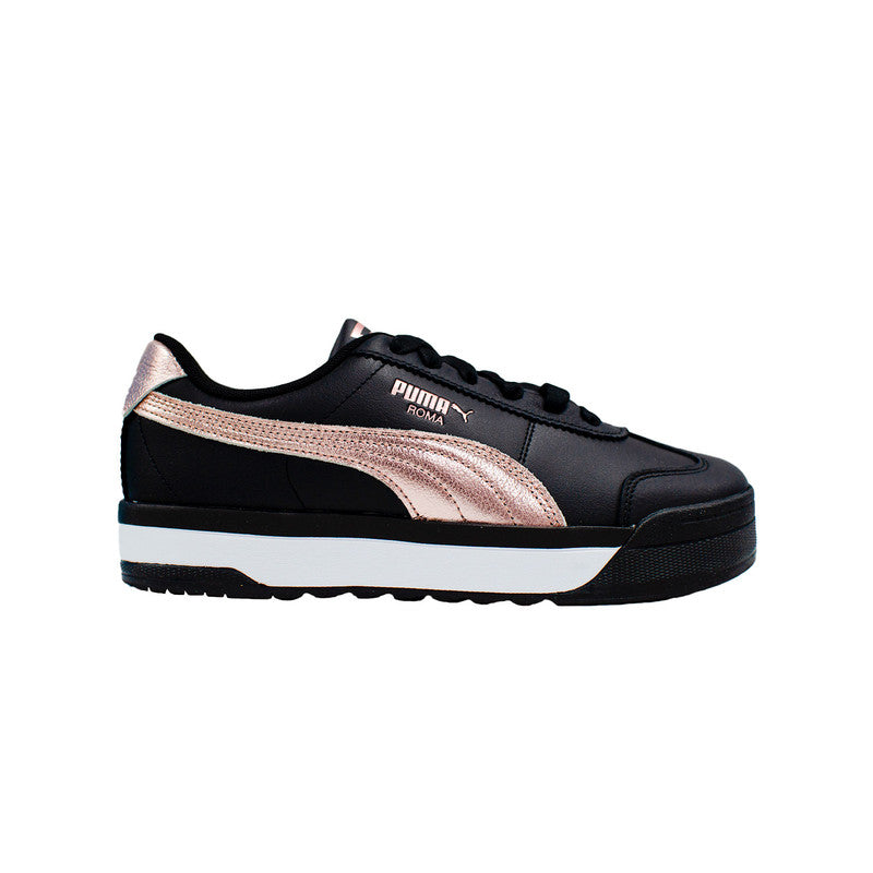 Roma Venta Zapatos Puma Zapatillas Negras Puma Roma Básico Para