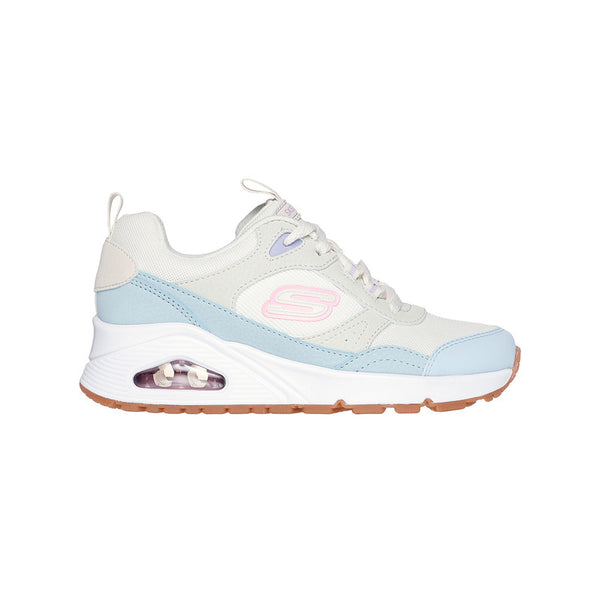 Tenis Skechers Uno Mesh Mode Natural Multicolor Niña