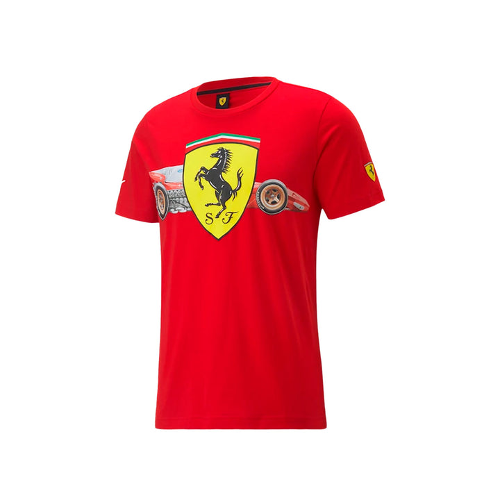Vamos Montaña Araña de tela en embudo Camiseta Puma Ferrari – La Barca Shop